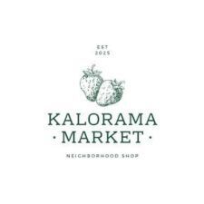 The logo for Kalorama Market, a neighborhood co-op.