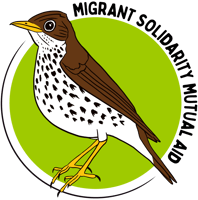 Migrant Solidarity Mutual Aid logo.