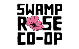 Logo for Swamp Rose Co-op.