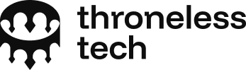 Logo for Throneless Tech Cooperative.